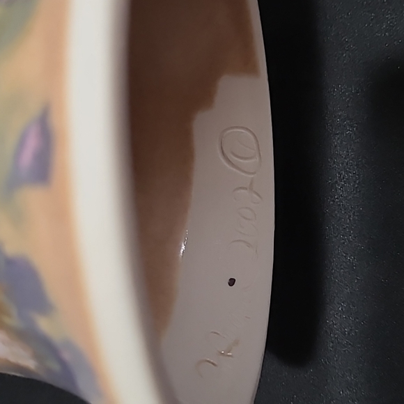 CLOUDS FOLSOM | Pottery Pillar Candle Stand c. 2002 - Picture 8 of 8